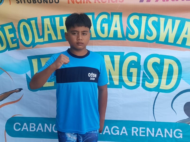 Juara 2 Renang Kabupaten Situbondo